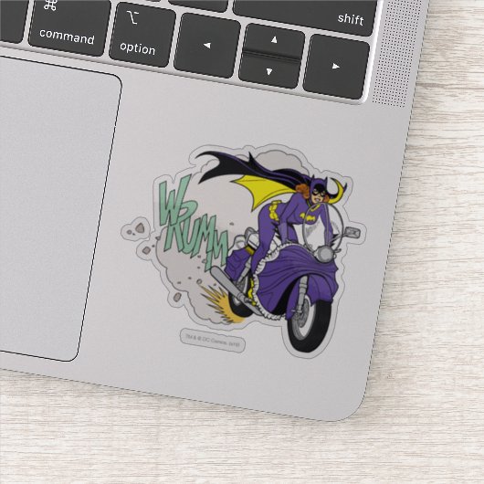Sticker Cycle Batgirl (Détail)