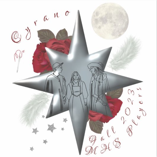 Sticker Cyrano New Design (Devant)