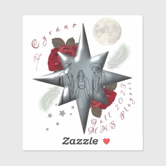 Sticker Cyrano New Design (Feuille)