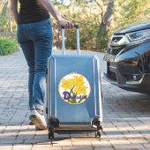 Sticker D est pour Daffodils Felt Look Flowers (Valise Insitu)