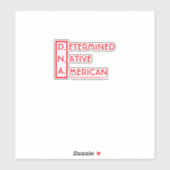 Sticker D.N.A - Amérindien déterminé (Feuille)