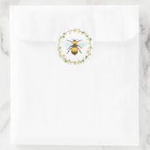 Sticker d'abeille au miel (Sac)