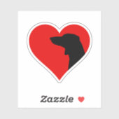 Sticker Dachshund (Feuille)