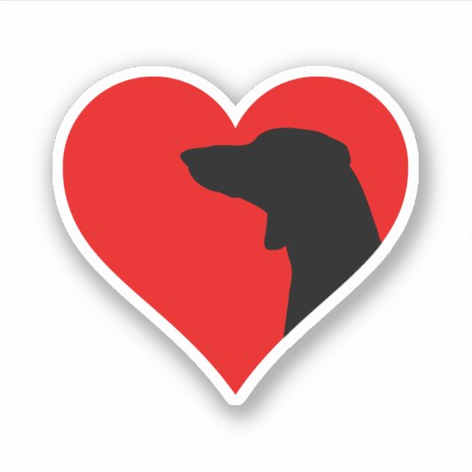 Sticker Dachshund (Devant)