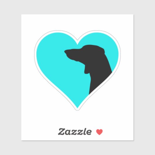 Sticker Dachshund (Feuille)