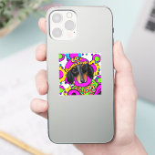 STICKER DACHSHUND  (Téléphone)