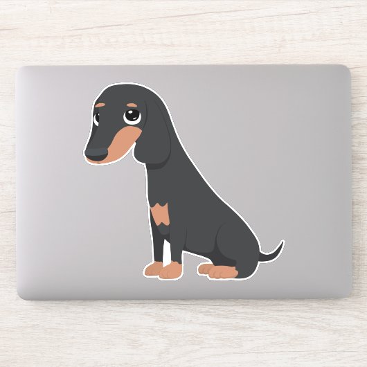 Sticker Dachshund (Ordinateur)