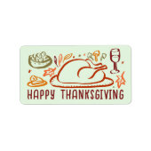 Sticker d'action de Bon thanksgiving de Whimssel (Devant)