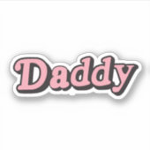 Sticker Daddy (Devant)