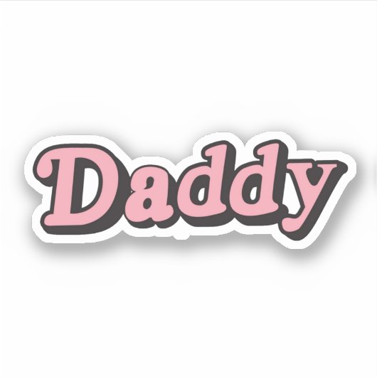 Sticker Daddy (Devant)