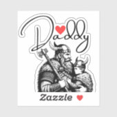STICKER DADDY (Feuille)