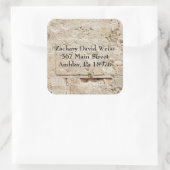 Sticker d'adresse de retour WALL (Sac)