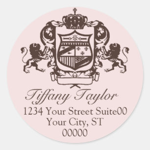 Sticker d'adresse Emblem
