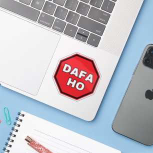 Sticker Dafa Ho Go Away Get Lost Hindi Pendjabi Sarcasme