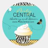 Sticker d'affaires Birthday Bee (Devant)