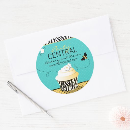 Sticker d'affaires Birthday Bee (Enveloppe)