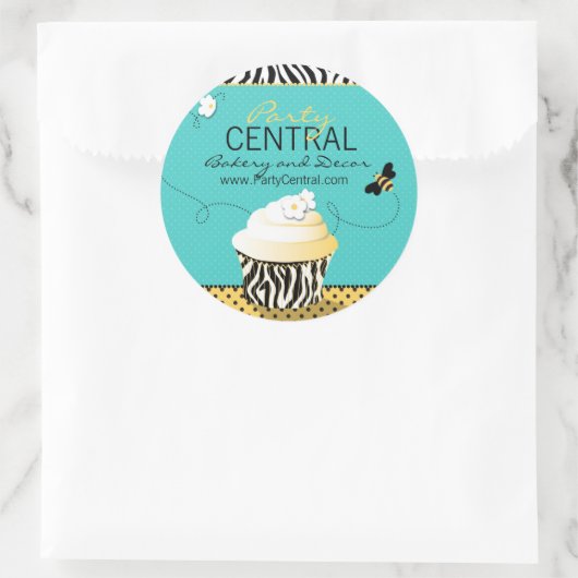 Sticker d'affaires Birthday Bee (Sac)