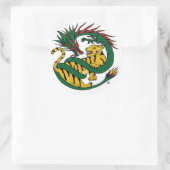 Sticker D'Affichage Tigre Et Dragon (Sac)
