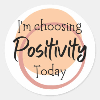 Sticker d'affirmation positive