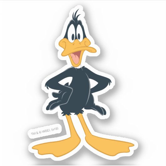 STICKER DAFFY DUCK™ (Devant)