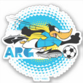 Sticker DAFFY DUCK™ Team Argentina Soccer Graphic (Devant)