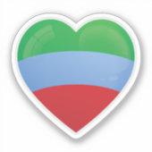 Sticker Daghestan Love (Recto)