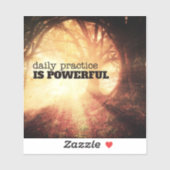 Sticker Daily Practice (Feuille)