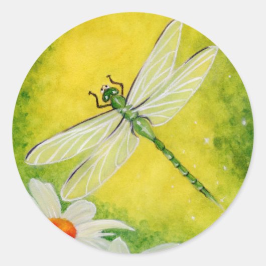 Sticker Daises Dragonfly (Devant)
