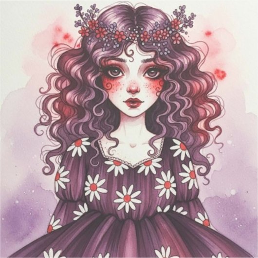 Sticker DaisyWitch (Recto)