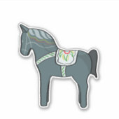 Sticker Dala horse (Devant)