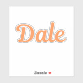 Sticker Dale (Feuille)