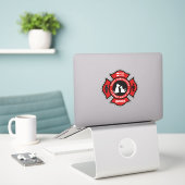 Sticker d'alerte personnalisé pour animaux pour le (Ordinateur portable sur le bureau)