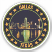 Sticker Dallas (Recto)