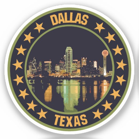 Sticker Dallas (Recto)