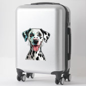 Sticker Dalmatien joueur (Sur valise)