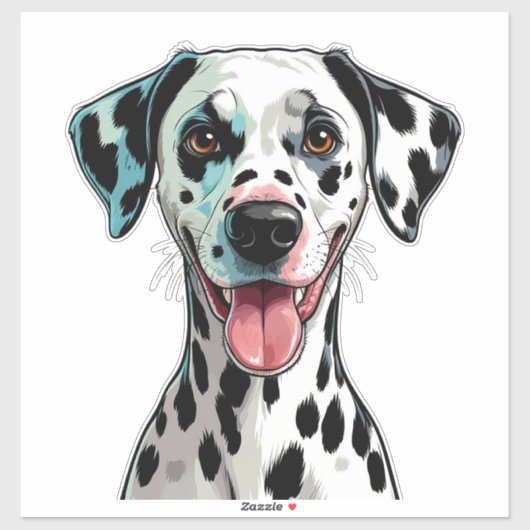 Sticker Dalmatien joueur (Feuille)
