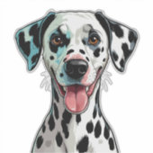 Sticker Dalmatien joueur (Devant)