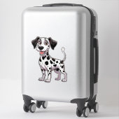 Sticker Dalmatien joueur (Sur valise)