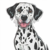 Sticker Dalmatien joueur (Devant)