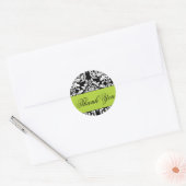 Sticker Damask Merci (Enveloppe)
