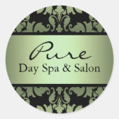 Sticker Damask Vert (Devant)