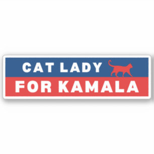 Sticker Dame de chat pour Kamala