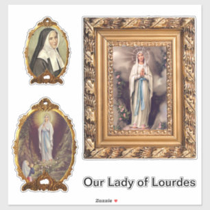 Sticker Dame de Lourdes