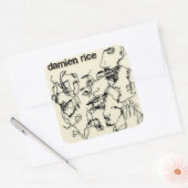Sticker Damien Rice (Enveloppe)