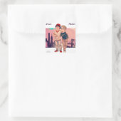 Sticker Damon et Maddox (Sac)