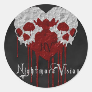 Sticker d'amour mort