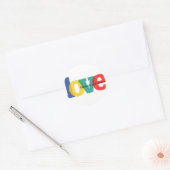 Sticker d'amour transparent (Enveloppe)