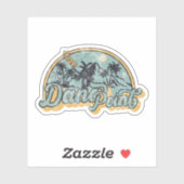 Sticker Dana Point, Californie (Feuille)