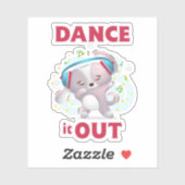 Sticker Dance It Out (Feuille)