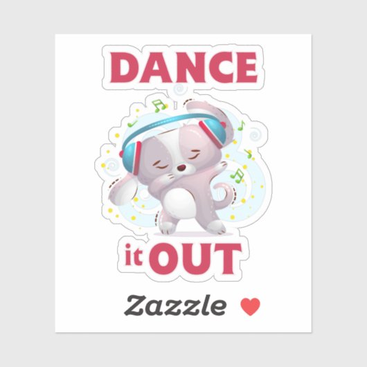 Sticker Dance It Out (Feuille)